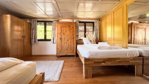 d'Alpen Apartments – s'Bauern Apartment – Schlafzimmer