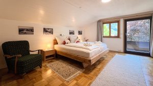 d'Alpen Suite Schlafzimmer